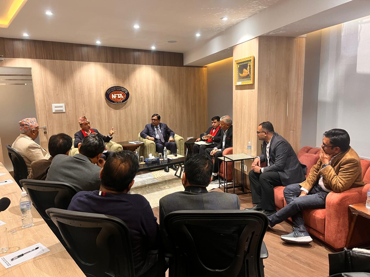 भन्सार विभागसँग समुद्रपार निकासी पैठारी संघको छलफल, के के राखियो माग?