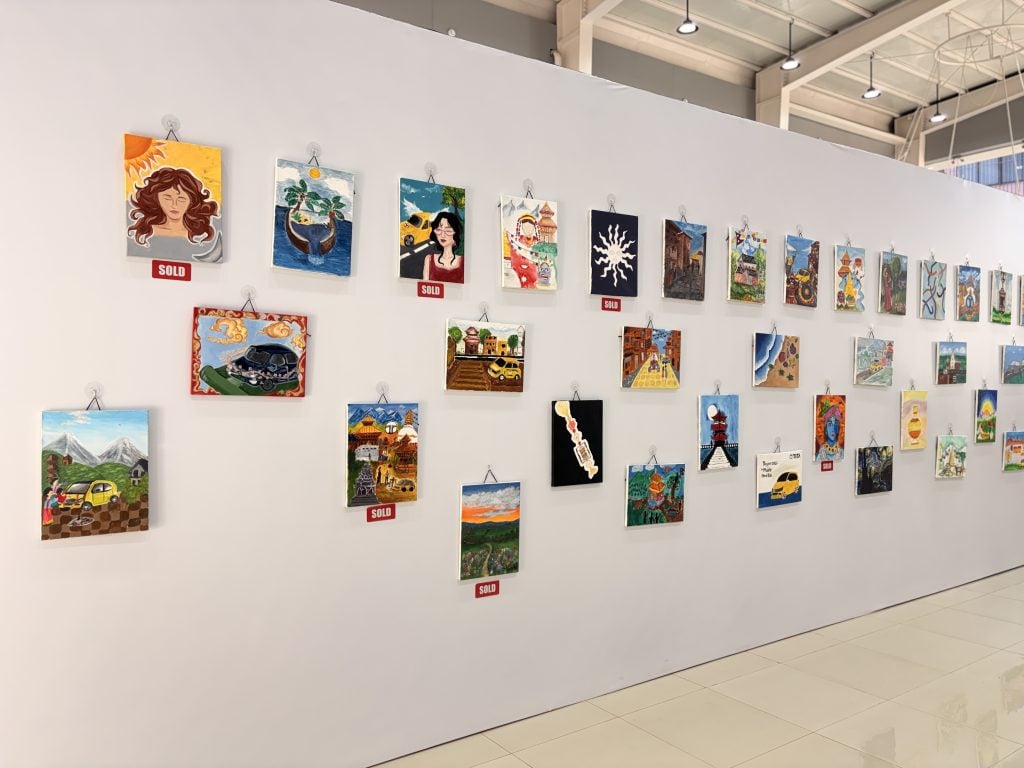 टियागो इभीको ‘सेलिब्रेटिङ क्रियटिभिटी’ अभियान, विद्यार्थीले चित्रकलामार्फत देखाए जादु