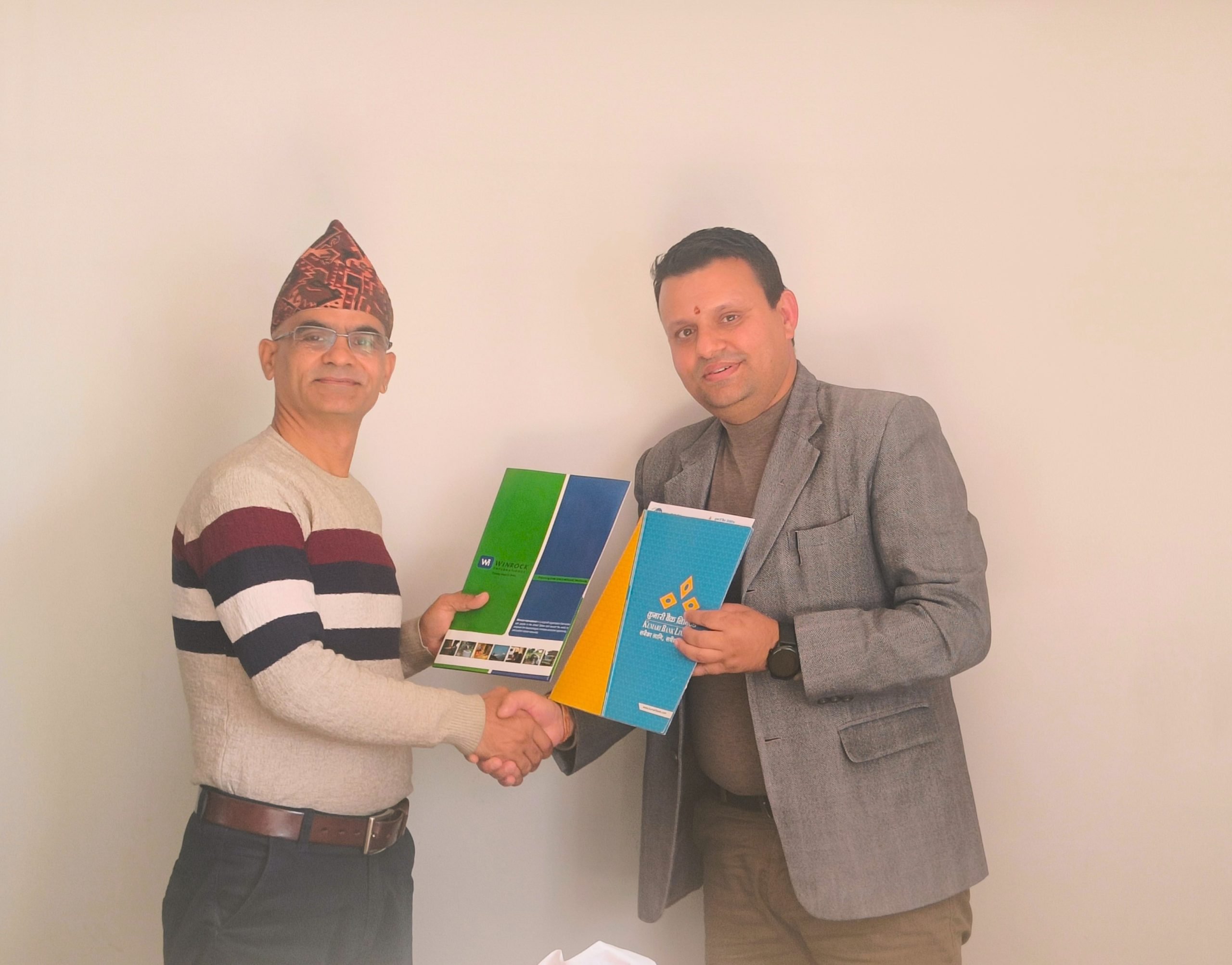 उद्यमशीलता विकास र वित्तीय पहुँच विस्तार गर्न कुमारी बैंकले गर्यो विनरक इन्टरनेशनलसँग सम्झौता