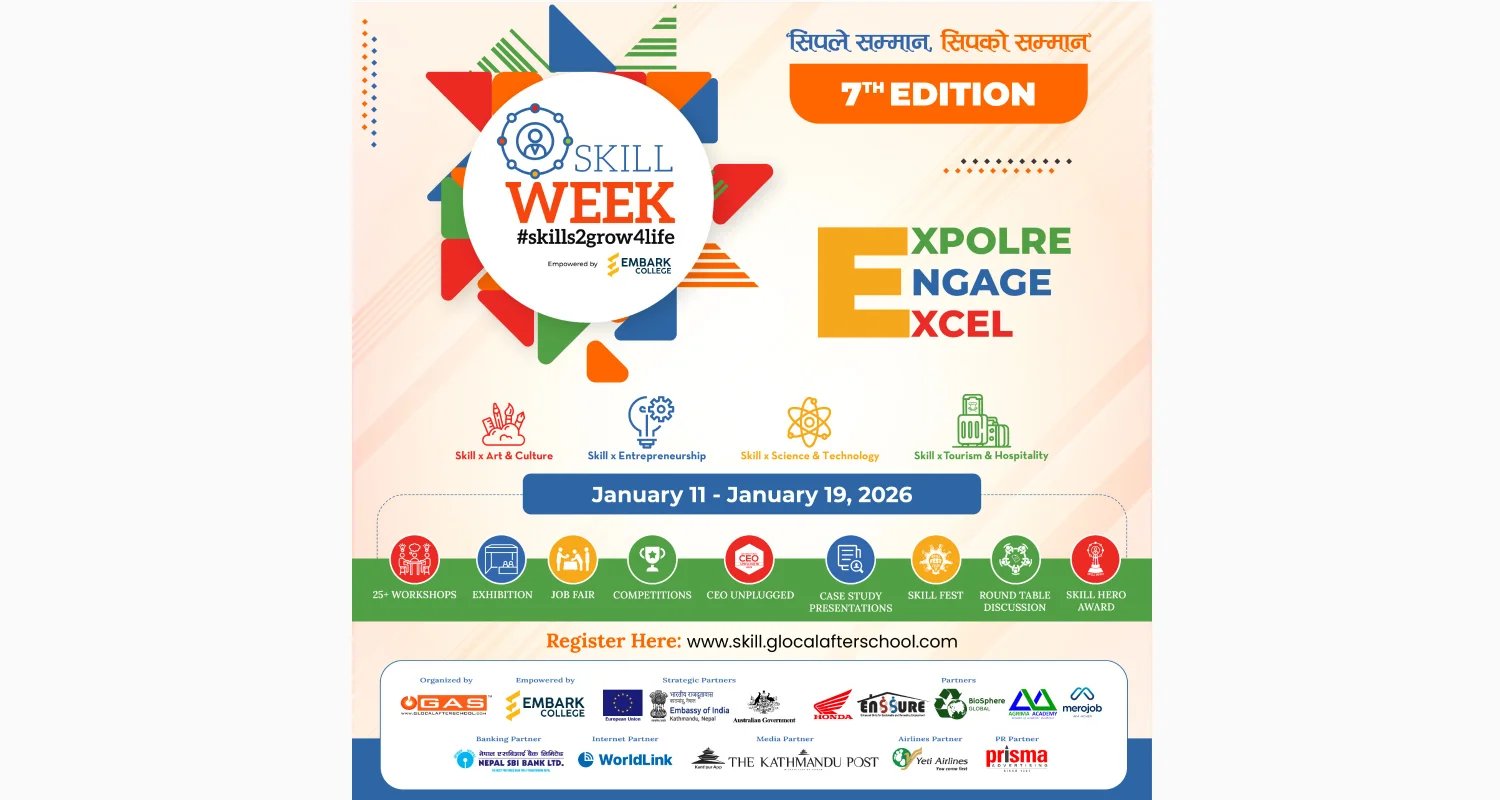 ग्लोकल आफ्टर स्कुलको ‘स्किल विक २०२६’