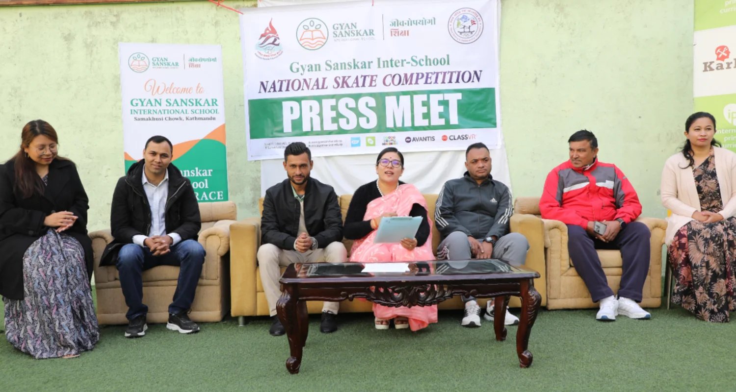 ज्ञानसंस्कार अन्तरविद्यालय राष्ट्रिय स्केट आज