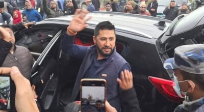 Rabi Lamichhane released after posting bail