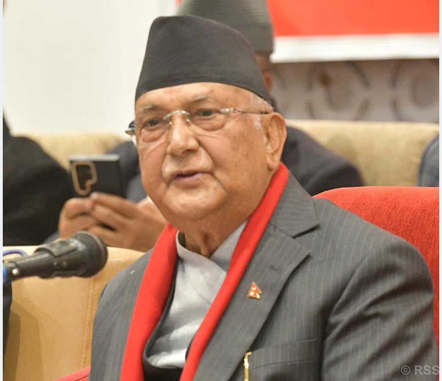 एमालेको काँधमा ठूलो जिम्मेवारी छ : अध्यक्ष ओली