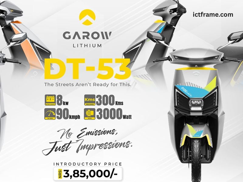 Garow Lithium Nepal Delivers 25 DT-53 Electric Scooters to Yango