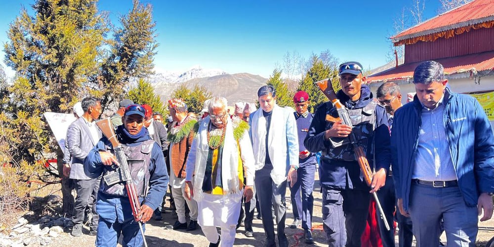 Indian Power Minister offers worship at Muktinath
