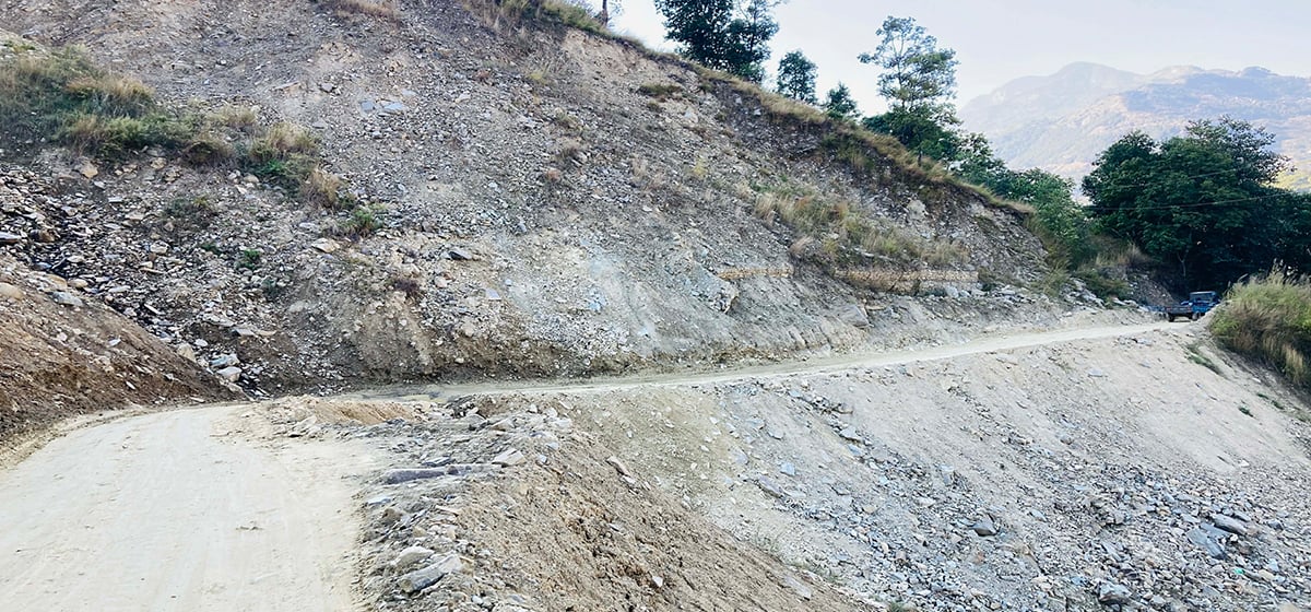 दब्ल्याङको पहिरो नियन्त्रण गर्न सुरु