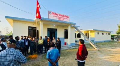 मिर्चैया अस्पतालको पुरानो भवनबाट नगरपालिकाको सेवा सुरु