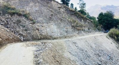 दब्ल्याङको पहिरो नियन्त्रण गर्न सुरु