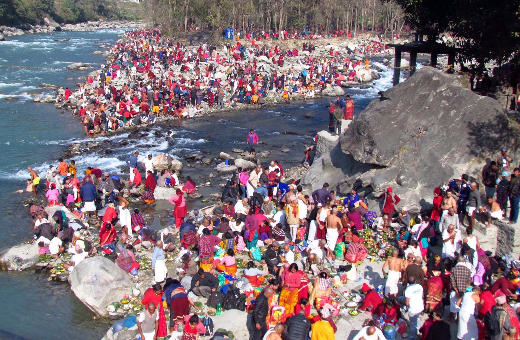 ‘उत्तरगया धाममा १५ हजार बढीले पिण्ड तर्पण गरे’