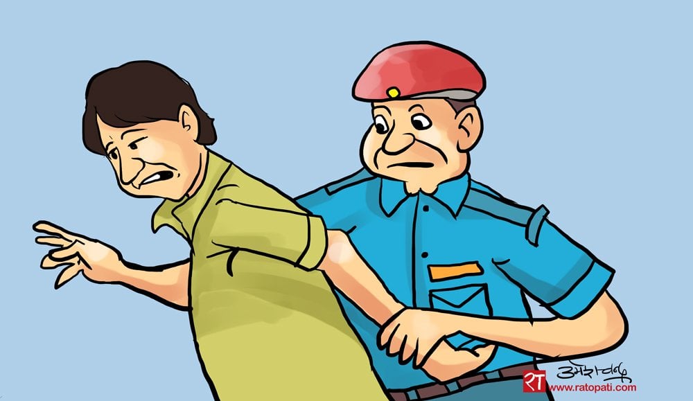 हजुरआमाको हत्या अभियोगमा नाति पक्राउ