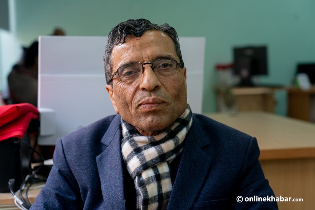 सक्रिय राजनीतिबाट बिदा लिएको एमाले नेता अधिकारीको घोषणा