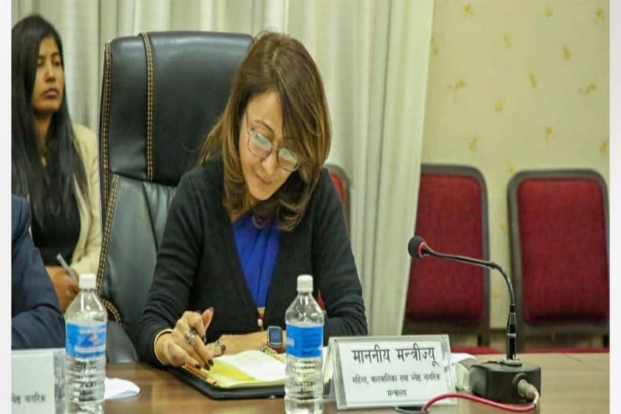 Govt sensitive to human trafficking prevention: Minister Shrestha