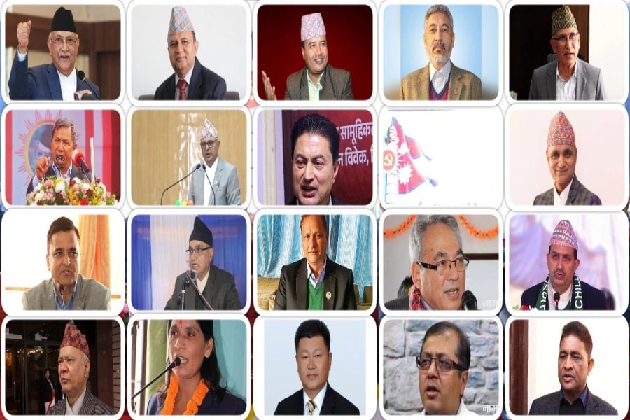Eight leaders make their debut in the UML’s office bearers’ team as Oli consolidates control