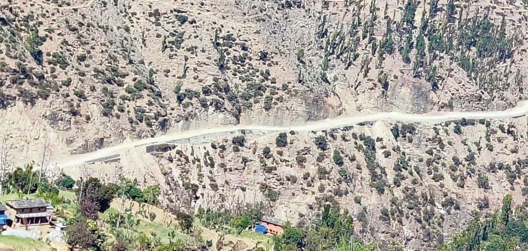 Mid-Hill Highway Jajarkot section remains incomplete even after 11 years of start of works