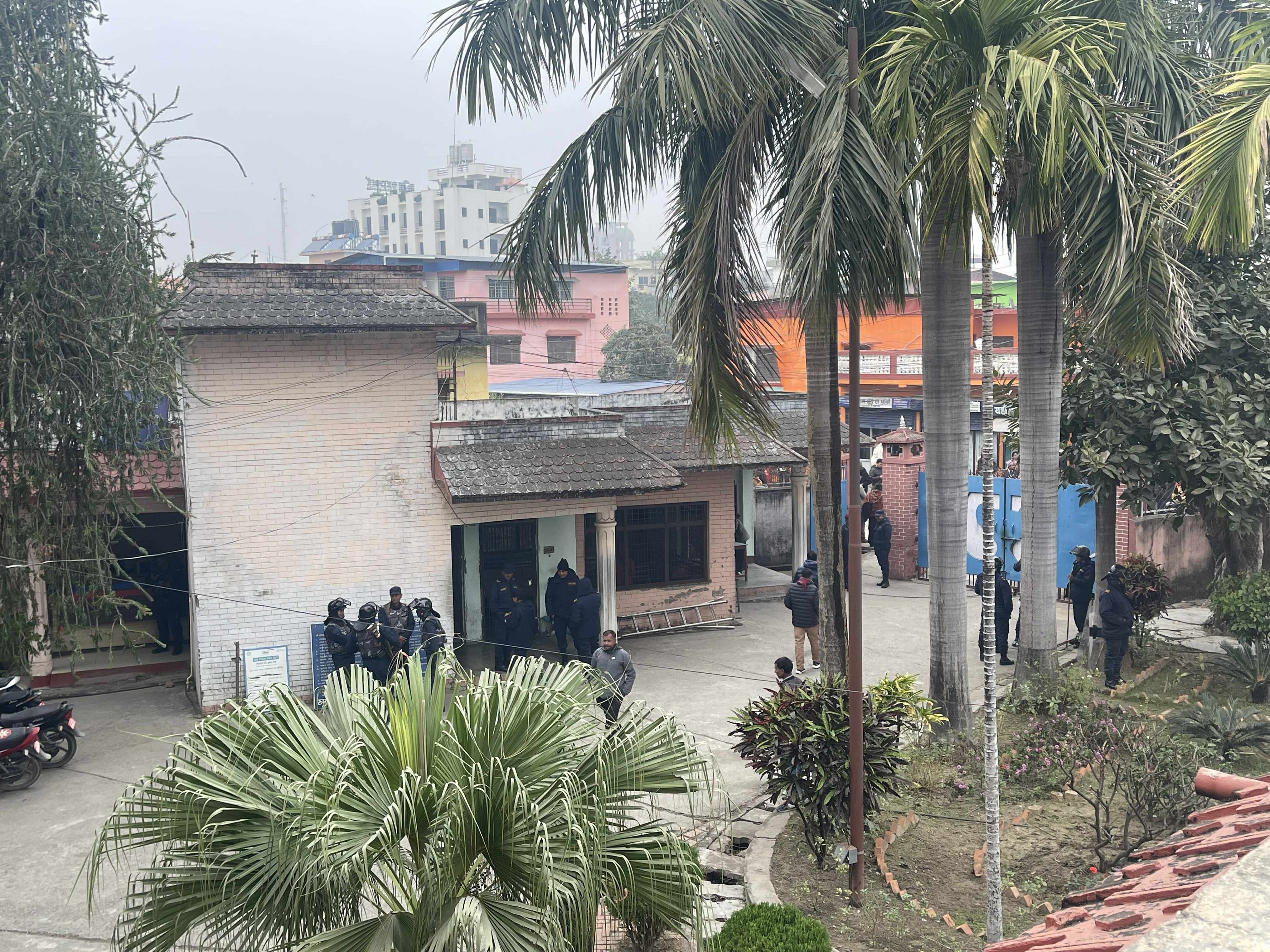 रवि आउने भएपछि रुपन्देही जिल्ला अदालतको सुरक्षा व्यवस्था कडा