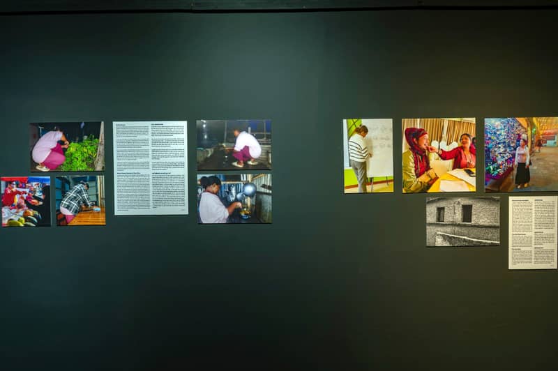 Behind makeup and music, women tell their untold stories through art