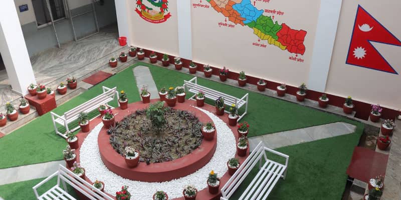 सेवाग्राहीका लागि विश्रामस्थल निर्माण