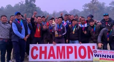 दोस्रो पथरी शनिश्चरे गोल्डकप : उर्लाबारी भेट्रान्सलाई उपाधि