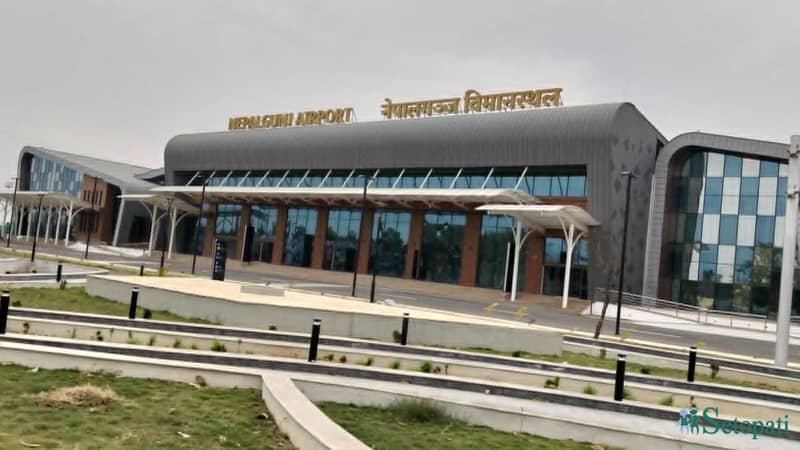 सञ्चालनमा आयो राँझा विमानस्थलको नयाँ टर्मिनल भवन