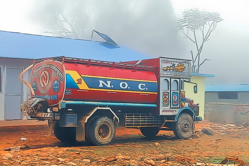 Petrol up by Rs15 and diesel by Rs10 across Nepal