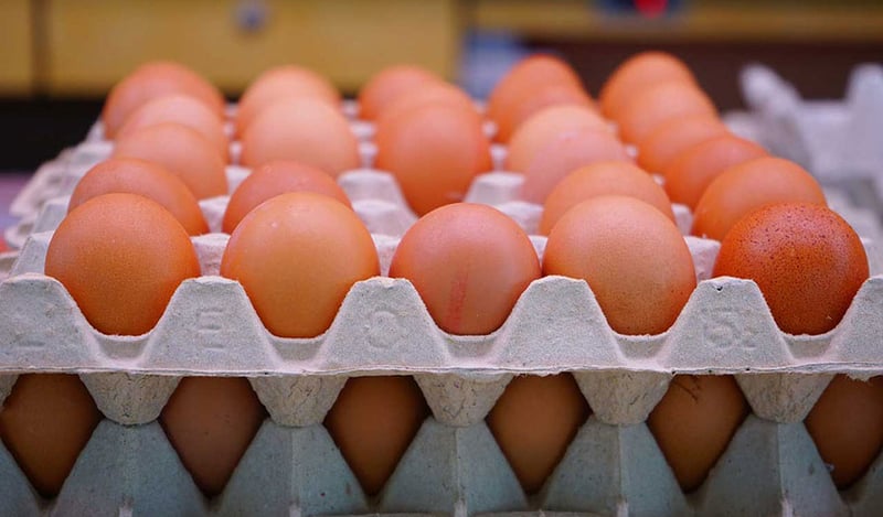 Egg prices hiked