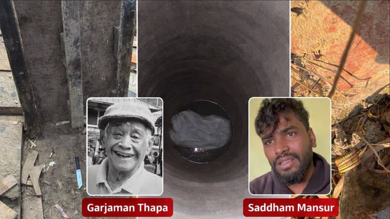 Elderly man found murdered, body dumped in well in Lalitpur