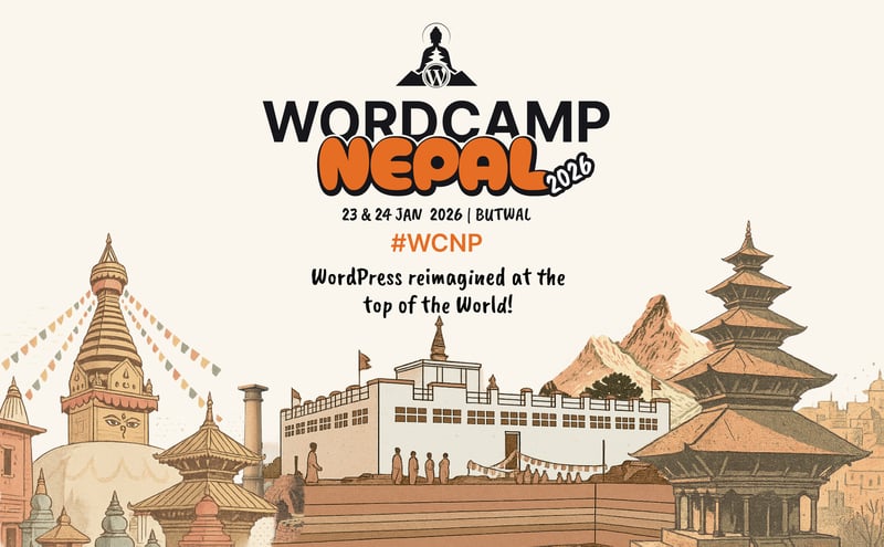 WordCamp Nepal 2026 to be held in Butwal on January 23–24