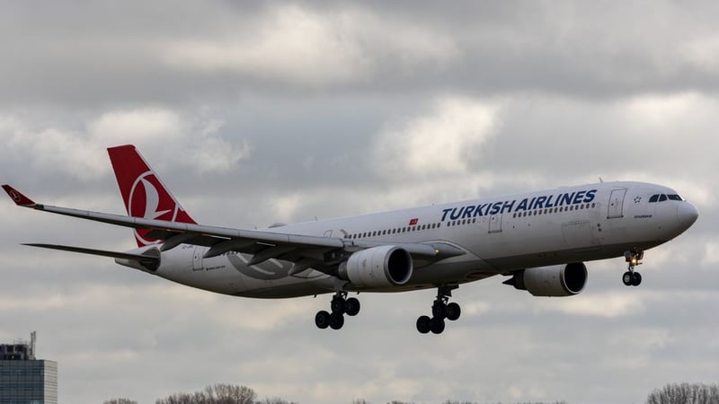 Turkish Airlines flight diverted after engine fire post takeoff from Kathmandu