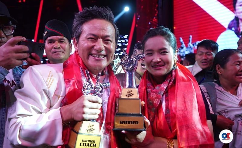 Magar makes history as first female winner of The Voice of Nepal