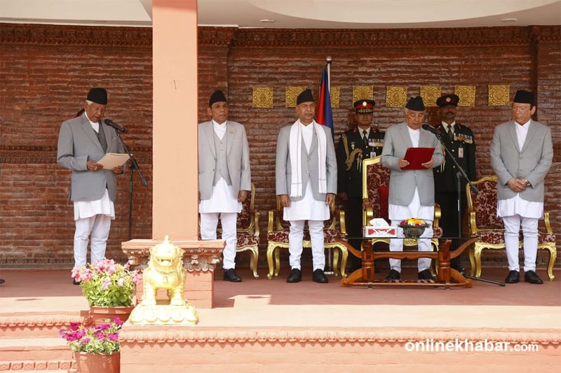Arjun Narasingha KC sworn in as senior most lawmaker