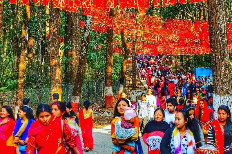 Thrill of Chaite Dashain mela in Dolakha