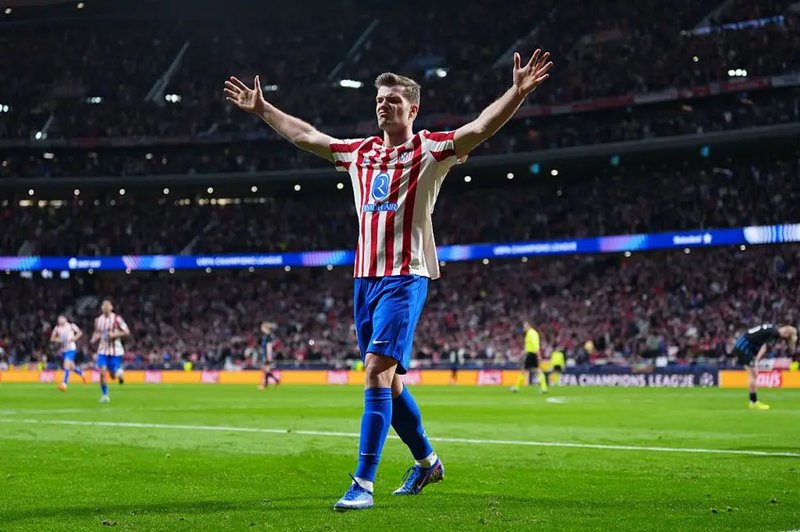 Sorloth hat-trick sets Atletico up for last-16 tie against Spurs or Liverpool