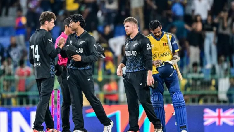 New Zealand fight back to eliminate co-hosts Sri Lanka from T20 World Cup