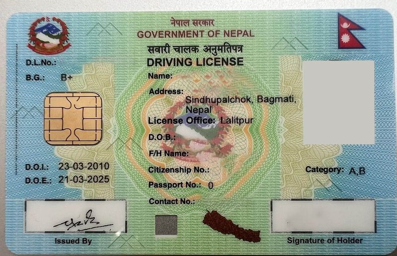 9,000 driving licenses printed in two months