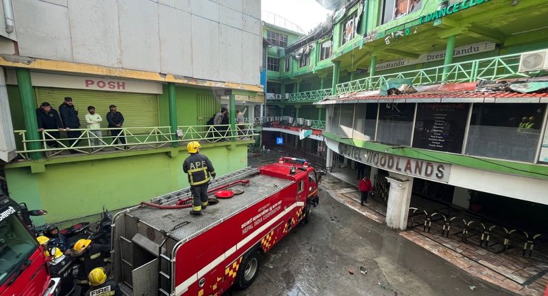 Fire breaks out at Woodland Hotel in Durbarmarg