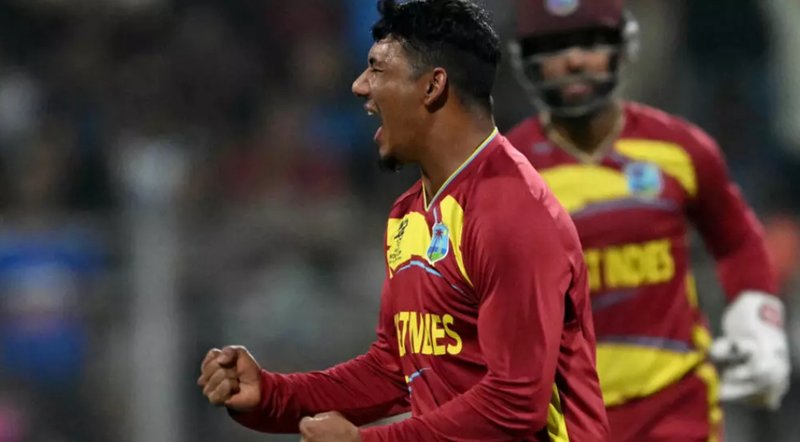 Rutherford, Motie shine as Windies sink England