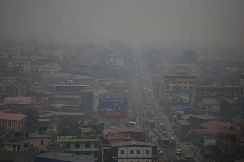 Air pollution annually kills about 42,000 people in Nepal