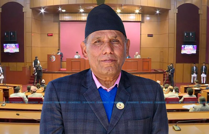 National Assembly Chair Dahal cast ballots