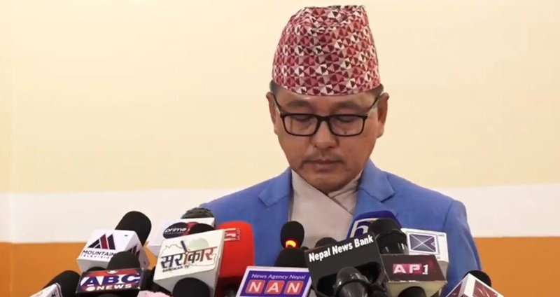 RPP Chair Lingden cast ballot