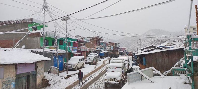 Jumla temperature drops to minus 0.71 degree Celsius, affects life