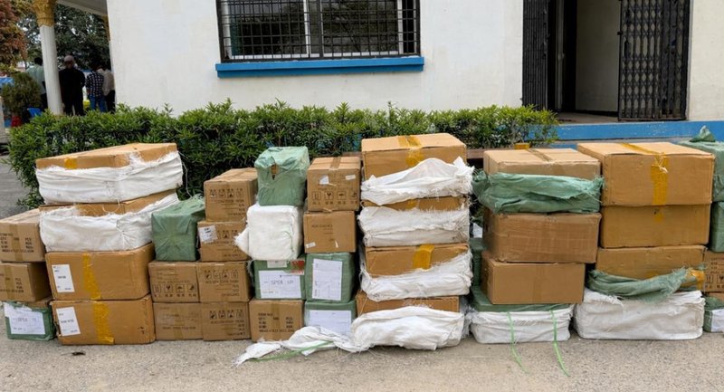 १६ लाख बढीको मोबाइलका सामान बरामद