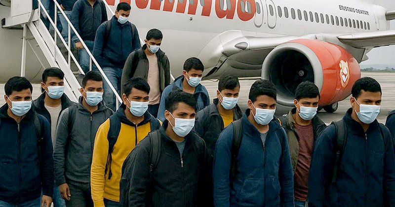 अमेरिकाले निष्काशन गरेका १२० भन्दा बढी नेपालीलाई चार्टड विमानमार्फत ल्याइँदै