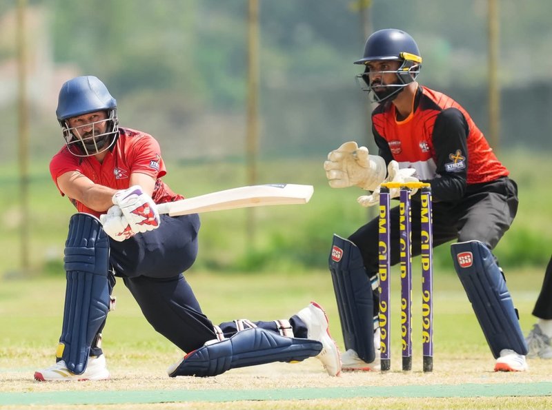 प्रधानमन्त्री कप क्रिकेट : मधेसको पहिलो हार, आर्मी ६ विकेटले बिजयी