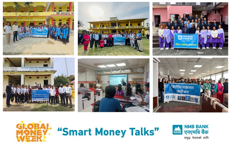 एनएमबि बैंकद्वारा ग्लोबल मनी वीक २०२६ को अवसरमा वित्तीय साक्षरता कार्यक्रम सम्पन्न