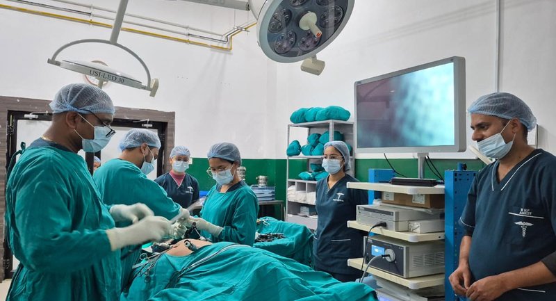 कैलालीको गेटामा दूरबीन पद्धतिबाट शल्यक्रिया सेवा सुरु