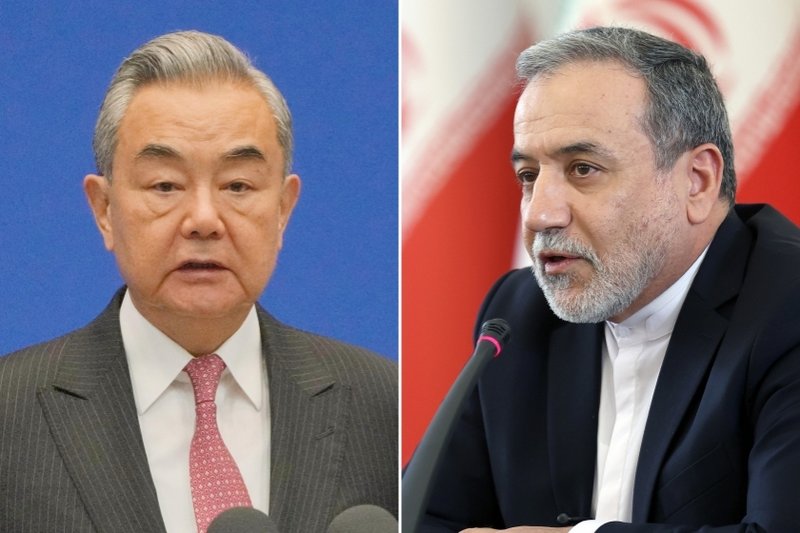 इरानलाई साथ दिँदै चीन, विदेश मन्त्री यीले समकक्षीसँग गरे छलफल