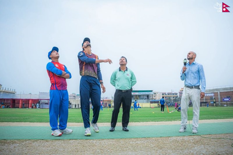 प्रधानमन्त्री कप क्रिकेट : वर्षाका कारण दुबै खेल रद्द