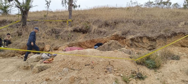 रोल्पामा ढिस्कोले पुरिएर एक महिलाको मृत्यु, तीन जना घाइते