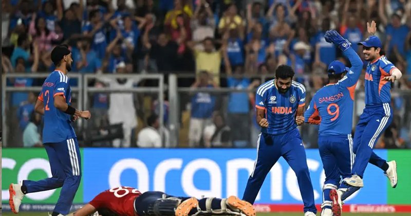 इङ्ल्यान्डलाई हराउँदै साविक विजेता भारत फाइनलमा प्रवेश