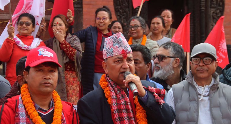 एमालेले देश बनाउने काम गर्छ, बिगार्ने काम गर्दैन : ईश्वर पोखरेल